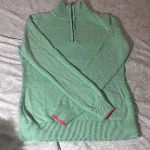 Mint green Vineyard Vines Sweater